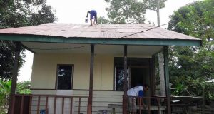 Dioperasi Anggota Polsek Sangatta, Rumah Diduk Kembali Cantik