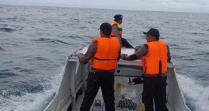 Kades Pulau Miang Kerahkan Warganya Ikut Melakukan Pencarian