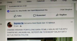 Heboh, Ketua KPU Cium Tangan Ketua PPP Kutim
