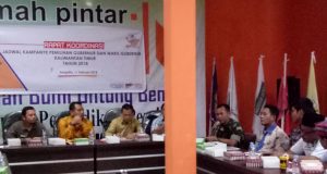 KPU Kutim Bagi 4 Zona Kampanye Paslon Pilgub Kaltim