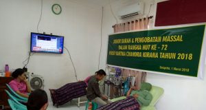 Peduli Masyarakat, Persit Gelar Donor Darah di PMI Kutim