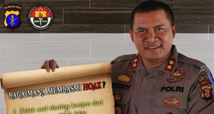 Deklarasi Anti Hoax di Folder Ilham Maulana Sangatta
