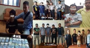 5 Penyalahguna Narkoba Ditangkap Polisi Bersama Sabu Seharga Rp90 Juta