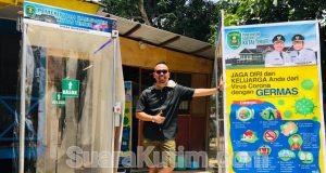 Pemuda Kutim Bikin Bilik Disinfektan Portabel Sendiri, Bantu Pemerintah Perangi Wabah COVID-19