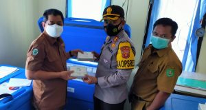 AKBP Welly : Polres Kutim Siap Kawal dan Amankan Proses Vaksinasi Covid-19