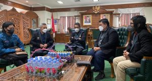 PWI, SMSI dan JMSI Diskusi ke Bupati Kutim Soal Standardisasi Kerjasama Pers