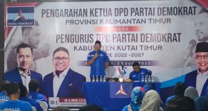 Jabat Ketua Demokrat Kutim, Ordiansyah Siap Menangkan Pemilu 2024