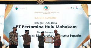Subholding Upstream Pertamina Sabet 8 Penghargaan Kementerian Desa PDTT Republik Indonesia