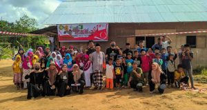 Kolaborasi KMB-Kutim, Sebumi dan Sabana Meriahkan HUT Kemerdekaan RI ke-77 Bareng Santri Darush Sholah