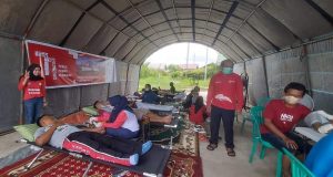 Peringati Hari Apoteker Sedunia 2022 – IAI Kutim Gelar Donor Darah dan Senam Sehat