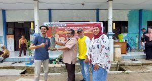Peringati Sumpah Pemuda Mahasiswa STIPER Kutim Sambangi SDN 003 Sangatta Utara