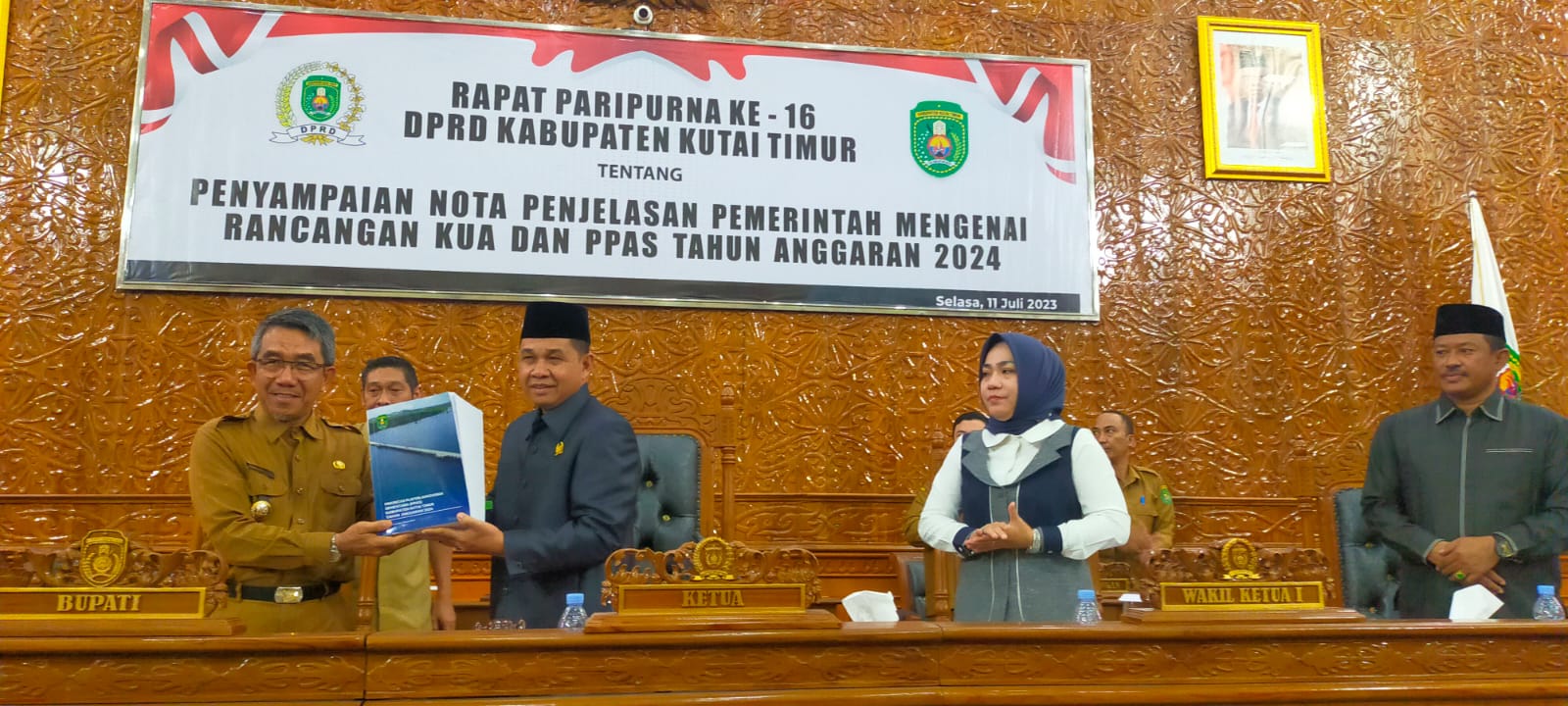 Ketua DPRD Kutim Harapkan Pembahasan KUA – PPAS 2024 Bisa Tepat Waktu ...