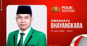 Ketua DPRD Kutai Timur, Joni, Ucapkan Selamat Hari Bhayangkara ke-77