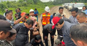 Pansus Penyelesaian Sengketa Lahan Kunjungi Lokasi Pertambangan Batu Bara PT Indominco