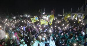 Hadiri Kutim Bersholawat, Ketua DPRD Kagum Antusias Masyarakat Kutim