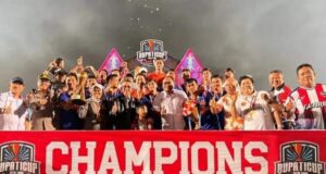 Menang Tipis, Sangatta Utara Juara Turnamen Sepakbola Bupati Cup 2023 Usai Kalahkan Sangkulirang, Skor 1-0