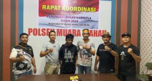 Polsek Muara Wahau Ciduk 2 Pengedar dan Amankan 9,6 Gram Sabu