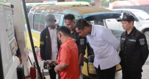 Tim Gabungan Sidak SPBU di Sangatta, Antisipasi Kecurangan Penyalahgunaan BBM