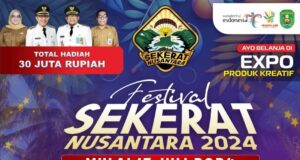 Festival Sekerat Nusantara 2024, Kenalkan Tradisi dan Budaya Kutim Menuju Dunia