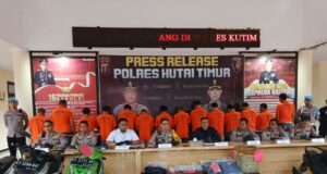 Belasan Tersangka Curanmor Digulung Polisi, Hasil Kejahatan untuk Foya-foya dan Narkoba