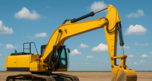 Fraksi Golkar Soroti Turunnya PAD dan Pajak Alat Berat Gambar ilustrasi alat berat (by AI)