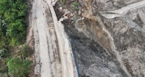 Longsor Terulang di KM 16 Sangasanga, Warga Terancam Terisolasi