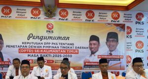 PKS Kaltim Umumkan Pengurus DPD, Bidik Kemenangan Pemilu 2029