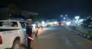 Satlantas Polres Kutim Intensifkan Patroli Malam, Pantau Arus Lalulintas Hingga Antispasi Balap Liar