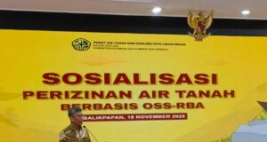 Tim Perizinan DPMPTSP Kutim Ikuti Sosialisasi Perizinan Pengusahaan Air Tanah Berbasis OSS-RBA