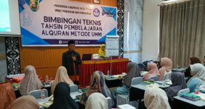 140 Guru Ngaji Ikuti Bimtek Tahsin Al-Qur’an Metode Ummi, Upaya Mencetak Generasi Qur’ani