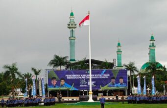 Pemkab Kutim Gelar Upacara HUT KORPRI ke-54, “Bersatu, Berdaulat, Bersama KORPRI Mewujudkan Indonesia Maju”