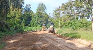 Berkat PT KED, Warga Long Wehea Kini Nikmati Jalan Lebih Baik