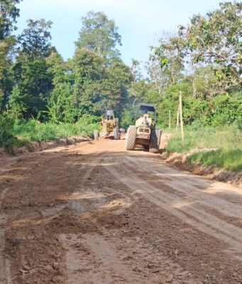 Berkat PT KED, Warga Long Wehea Kini Nikmati Jalan Lebih Baik