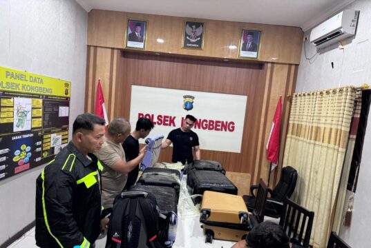 BNN RI dan Polres Kutim Ungkap 92 Kg Sabu Jaringan Nasional