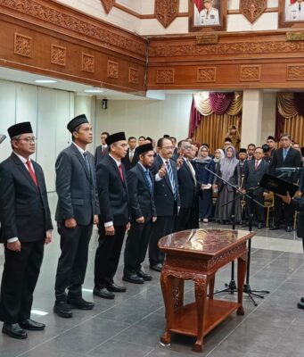 Empat Pejabat Pimpinan Tinggi Pratama Kutim Dilantik, Ini Pesan Bupati Ardiansyah Sulaiman