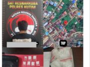 Satresnarkoba Polres Kutim Gagalkan Peredaran Sabu di Sangatta Selatan, Satu Tersangka Digulung