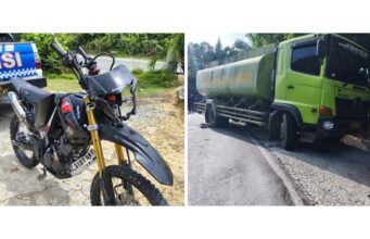 Truk vs Sepeda Motor di Teluk Pandan, Satu Korban MD