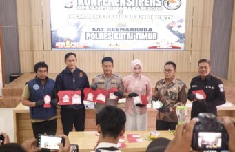 Polres Kutim Musnahkan Narkotika Sabu Senilai Rp1,3 Miliar