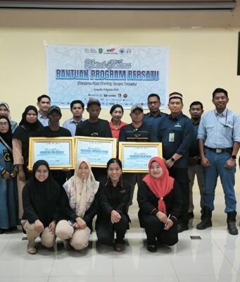 PT KPC Salurkan Bantuan Sanitasi di Sangatta Utara, Dukung Percepatan Penurunan Stunting