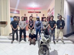 Polsek Sangatta Utara Ungkap Kasus Pencurian Motor Kurir di Masjid Assalam Sangatta