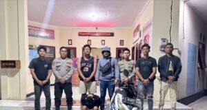 Polsek Sangatta Utara Ungkap Kasus Pencurian Motor Kurir di Masjid Assalam Sangatta
