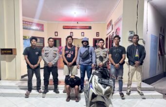 Polsek Sangatta Utara Ungkap Kasus Pencurian Motor Kurir di Masjid Assalam Sangatta