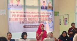 Di Batu Ampar, Ratusan Warga Ikuti Program Pelayanan Kesehatan Bergerak DTPK Gagasan Dinkes Kutim