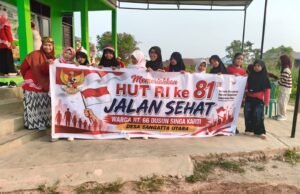 Warga RT 66 Sangatta Utara Semarakkan HUT ke-81 RI, Aneka Lomba Anak dan Ibu-ibu Meriahkan Rangkaian Acara