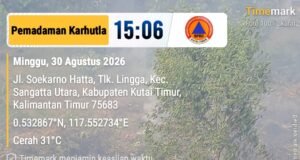 Terpantau 51 Titik Api di Hari Minggu, BPBD Kutim Ingatkan Warga Jangan Manfaatkan Situasi