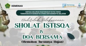 Besok Pagi, Warga Kutim Serentak Gelar Sholat Istisqa’ dan Do’a Bersama Minta Hujan