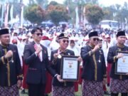 Pecahkan Rekor MURI, 61.000 Pelajar Kutim Deklarasi Anti Narkoba
